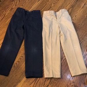 Lands’ End school pants, size 8 bundle.